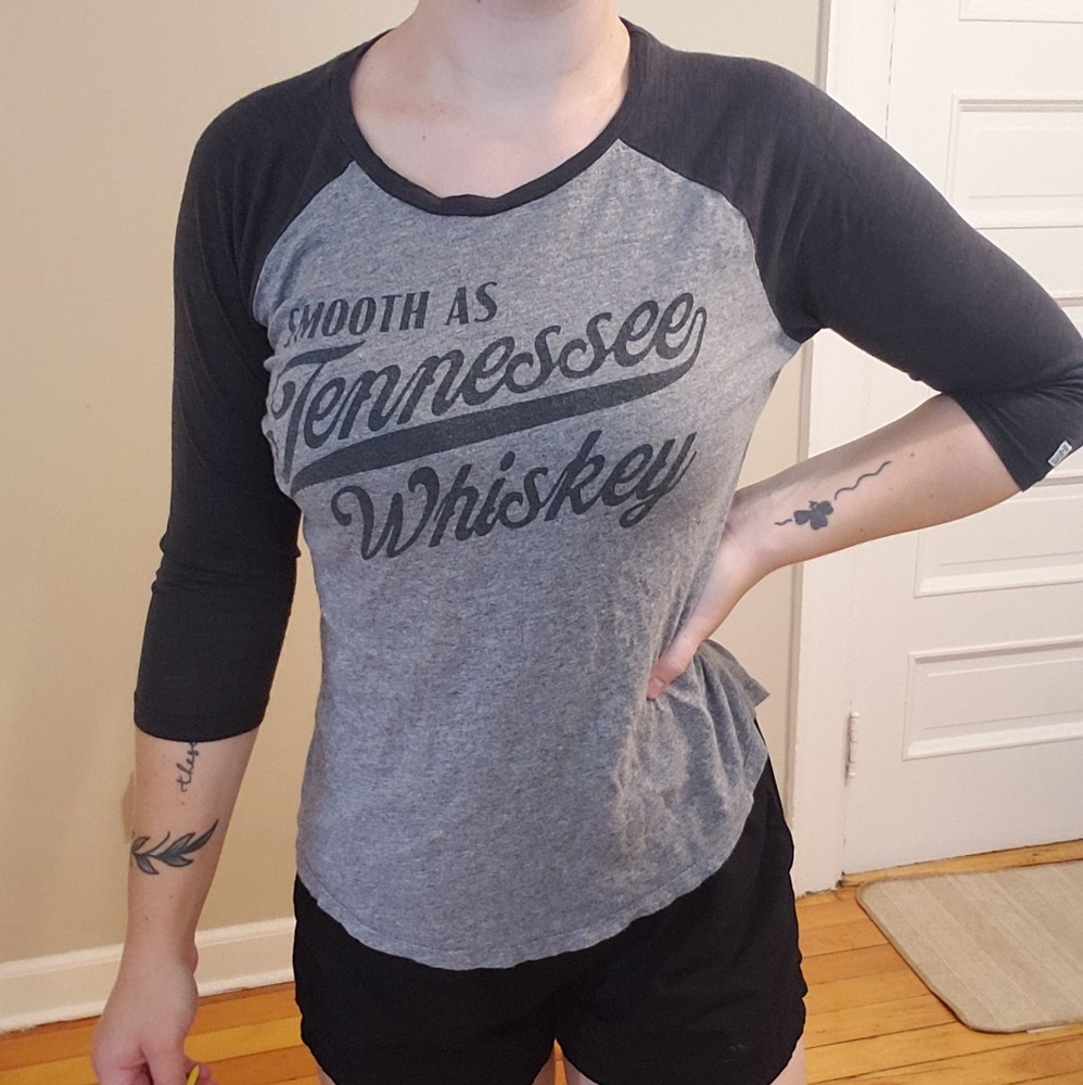 Tailgate Tennessee Whiskey baseball tee
